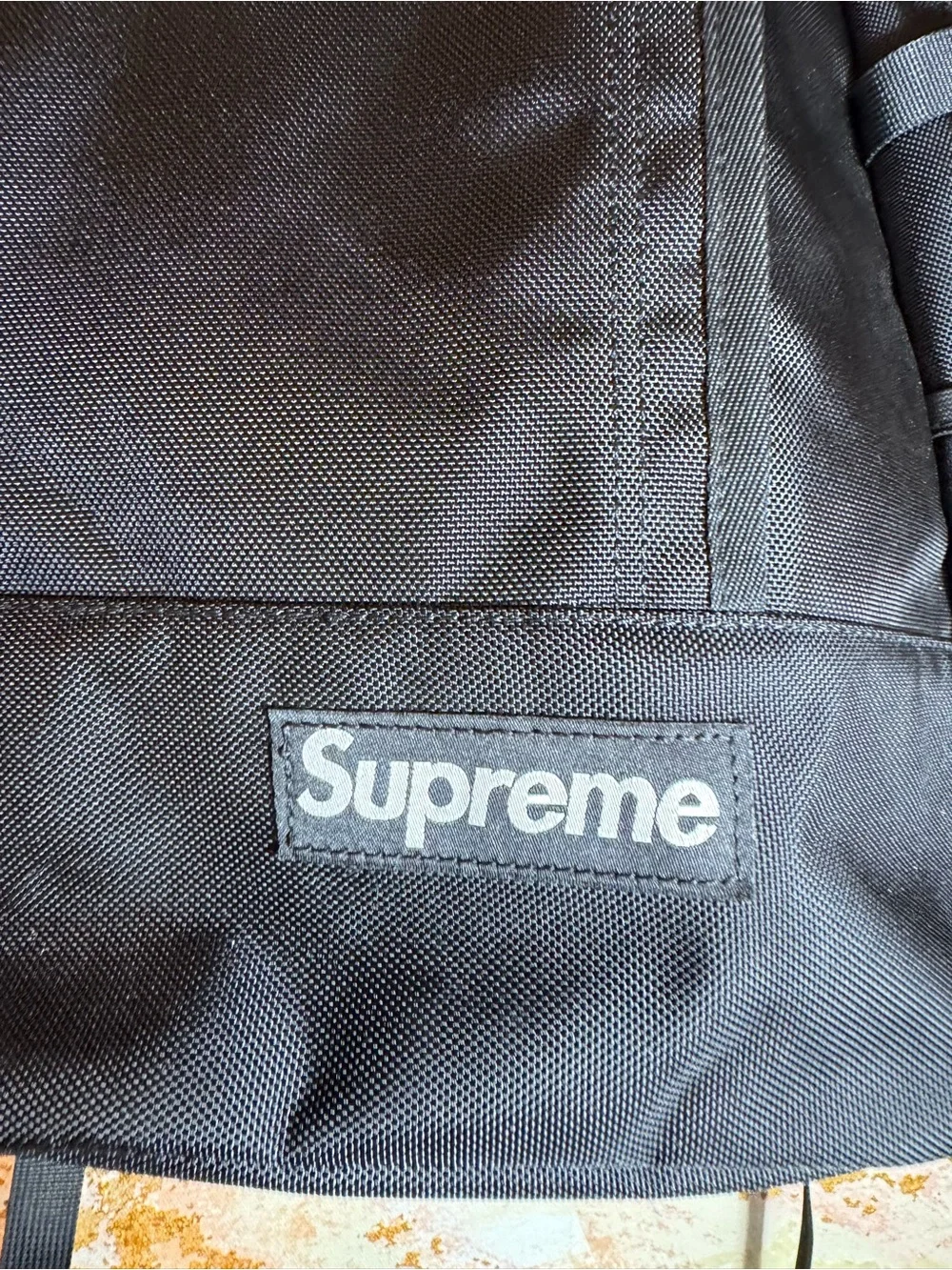 Supreme Cordura SS18 Ripstop Nylon Backpack Black - NWT